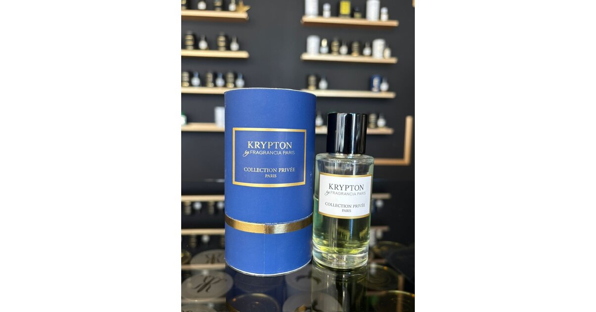 Parfum Krypto 50 Ml - Extrait De La Collection Privée Paris - Neuf, Fabriqué En France